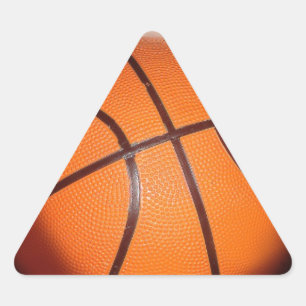 Pegatina Triangular Arte de baloncesto