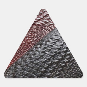 Pegatina Triangular Aspecto de piel de serpiente