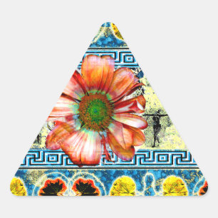 Pegatina Triangular Baile Antiguo