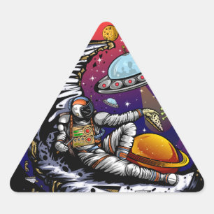 Pegatina Triangular Balón