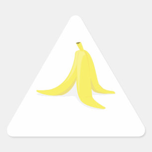 Pegatina Triangular Banana Peel