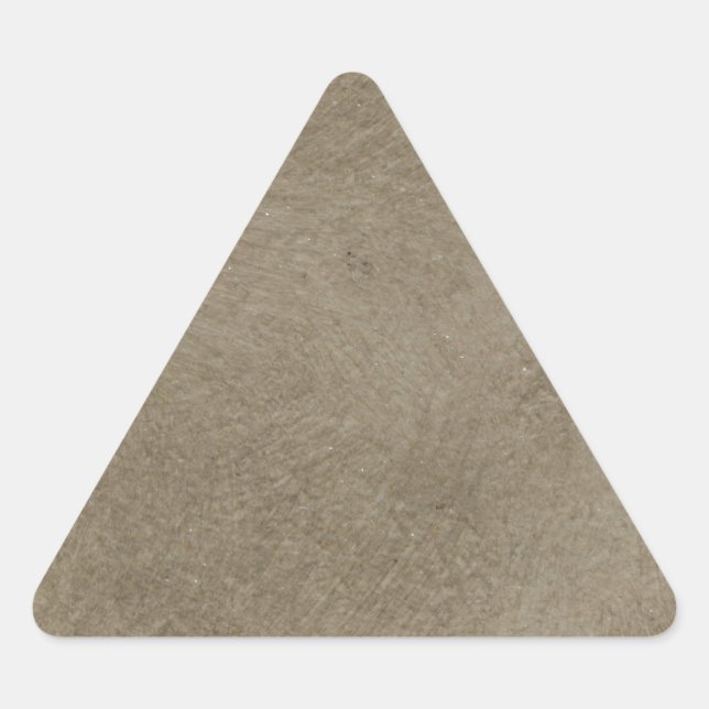 Pegatina Triangular Barniz de café turco (Anverso)