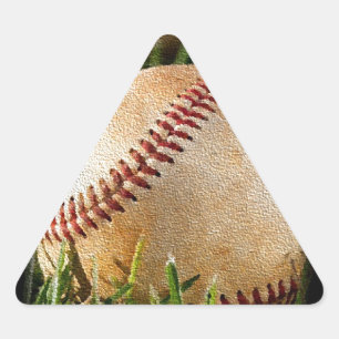 Pegatina Triangular Béisbol