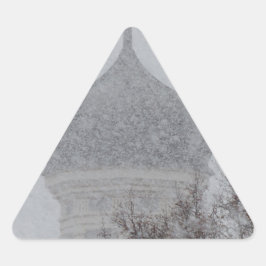Pegatina Triangular Blizzard ruso