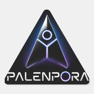 Pegatina Triangular Botones de Palenpora