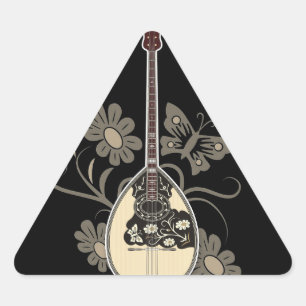 Pegatina Triangular Bouzouki