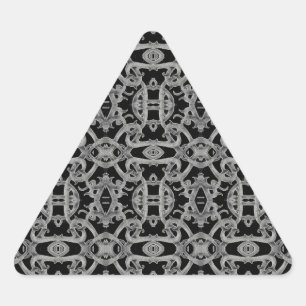 Pegatina Triangular Calcomanías en forma de triángulo GÓTICO