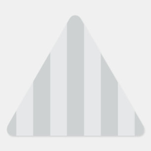 Pegatina Triangular Cambie las rayas grises a cualquier personalizar