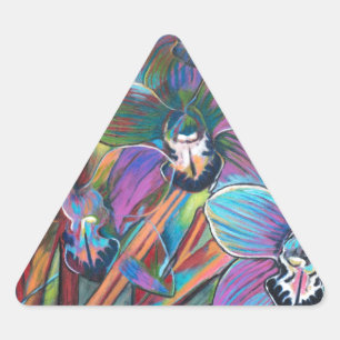 Pegatina Triangular Carnaval de cimbidio 2