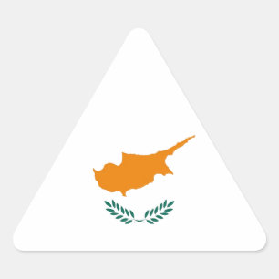PEGATINA TRIANGULAR CHIPRE
