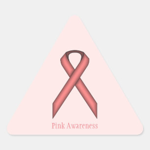 Pegatina Triangular Cinta estándar rosa de Kenneth Yoncich