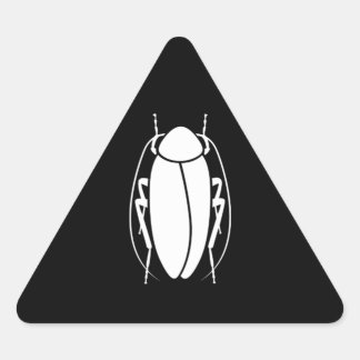 Pegatina Triangular Cockroach
