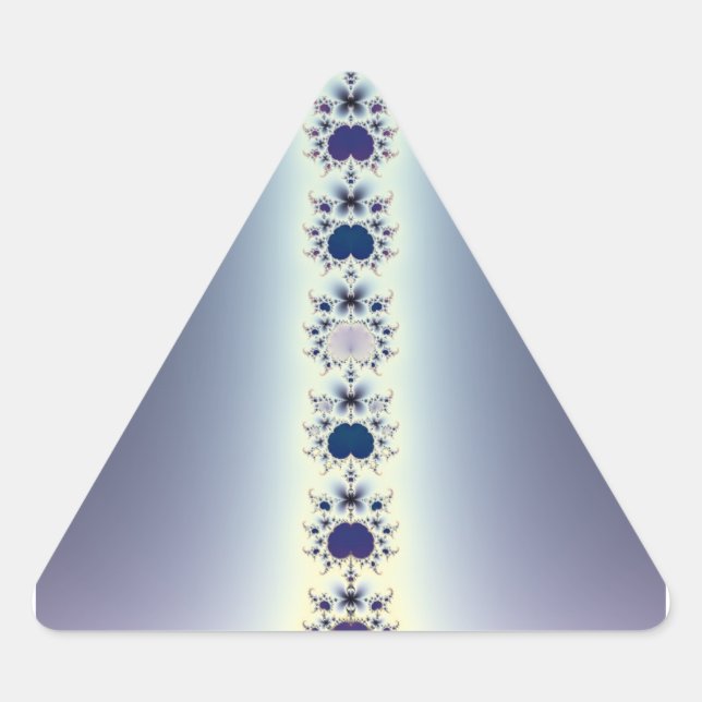 Pegatina Triangular Collar Morado (Anverso)