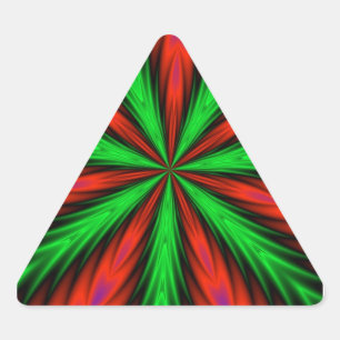 Pegatina Triangular Colores Sticker