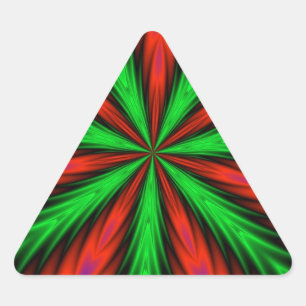 Pegatina Triangular Colores Sticker
