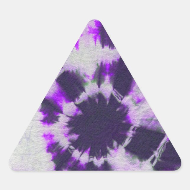 Pegatina Triangular Composición de tinte #1 de Michael Moffa (Anverso)