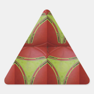 Pegatina Triangular Curvas amarillas doradas.JPG