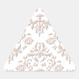 Pegatina Triangular Damascos 3D