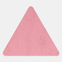 Pegatina Triangular Desorden Rosa Caliente