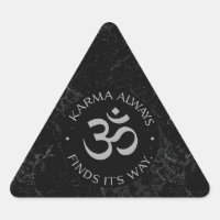 Diseño espiritual de Karma Om - Colección de menta