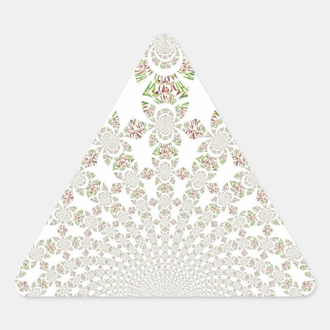 Pegatina Triangular Diseño único de Hakuna Matata: Serene Vibes (Anverso)