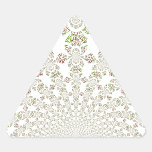 Pegatina Triangular Diseño único de Hakuna Matata: Serene Vibes