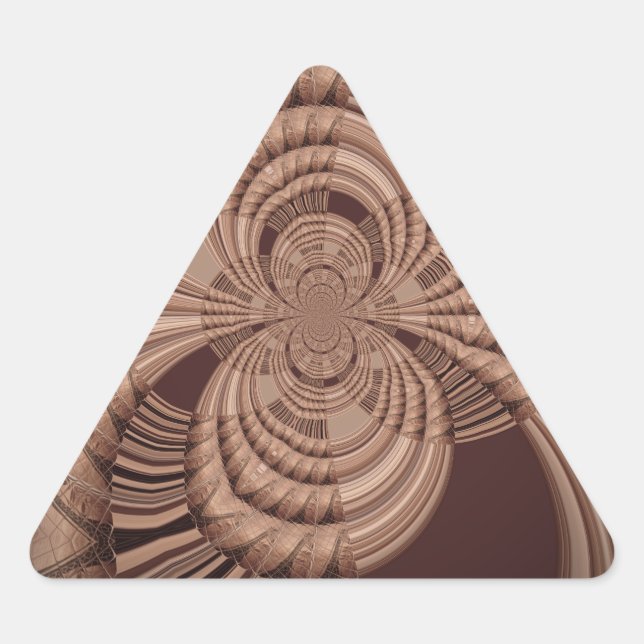 Pegatina Triangular Earthy Hakuna Matata Art Print (Anverso)