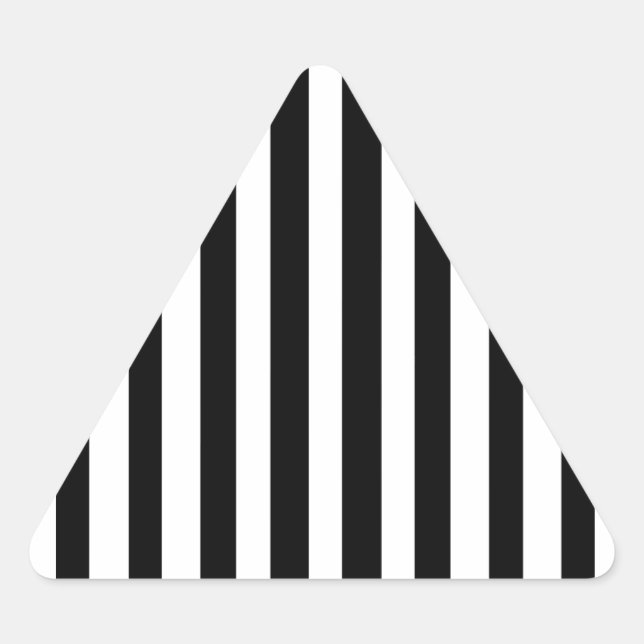 Pegatina Triangular Ebony Snow (Anverso)