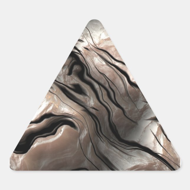 Pegatina Triangular Efecto Opalescente Madre de Perla (Anverso)