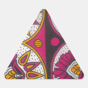 Pegatina Triangular El diseñador de regalos Retro Hakuna Matata