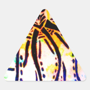 Pegatina Triangular El Kraken