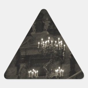 Pegatina Triangular El Palacio Garnier París Francia