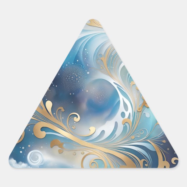 Pegatina Triangular Fauna 1 - 001 (Anverso)