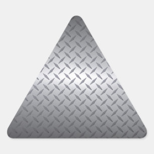 Pegatina Triangular Fondo de la placa de diamantes de color negro a br