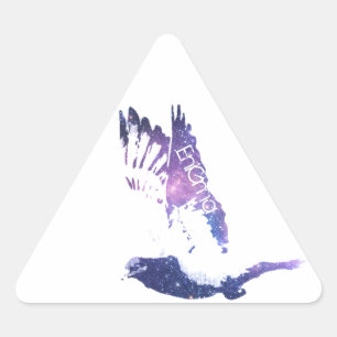 Pegatina Triangular Funcione con las calles