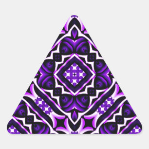 Pegatina Triangular Glow real