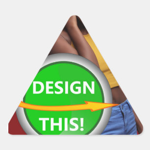 Pegatina Triangular ¡Guay! Pegatinas - Pegatinas del Triángulo - Hoja 