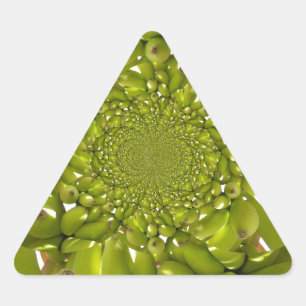 Pegatina Triangular Hakuna Matata se va a la banana.jpg