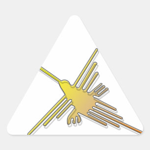 Pegatina Triangular Hummingbird