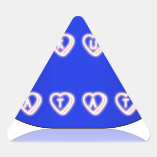 Pegatina Triangular Impresión de arte UK Hakuna Matata