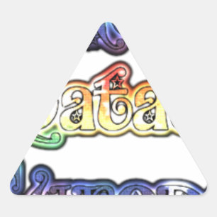 Pegatina Triangular Impresión/gráfico de arte Hakuna Matata Europe