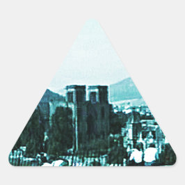 Pegatina Triangular jGibney del arte snap-38784 del castillo de