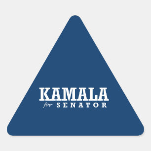 PEGATINA TRIANGULAR KAMALA PARA SENADOR