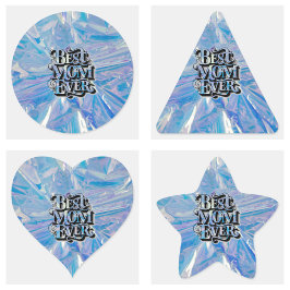 Pegatina Triangular La Mejor Mamá Moderna Y Moderna