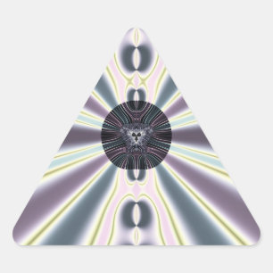 Pegatina Triangular Luces de Diamante
