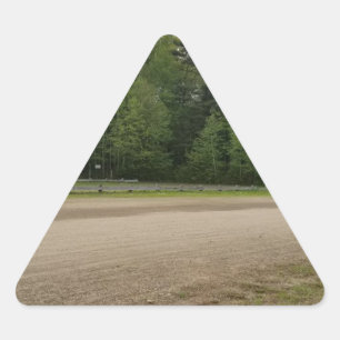 Pegatina Triangular Lugares simples