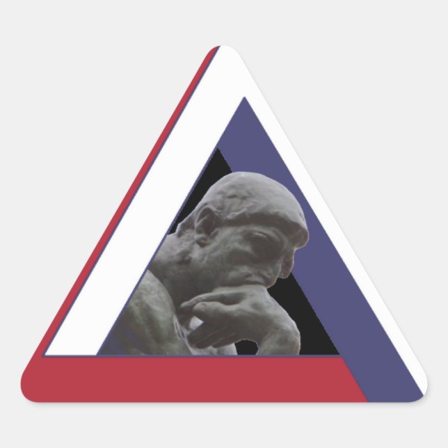 Pegatina Triangular MacGyvers Co. (Anverso)