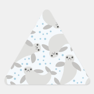 Pegatina Triangular manatí