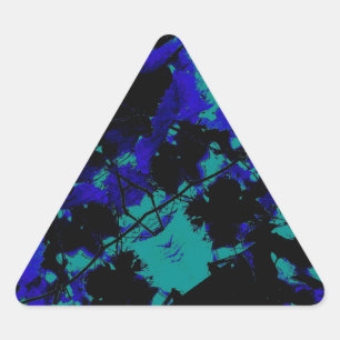 Pegatina Triangular Materia acuática