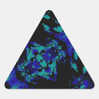 Pegatina Triangular Materia acuática